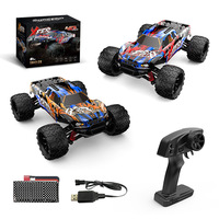 Camion monstre RC 40 km/h haute vitesse, 4x4 tout-terrain, voiture de course RC, jouet interactif d'extérieur, personnalisable en usine