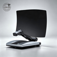 Estación Satelital Parabólica de Banda Ku Lei Kan LKKW-CWP700C de 0.6m con Aplicación Web para Reporte de Posicionamiento, Gestión Dual y Alto Rendimiento