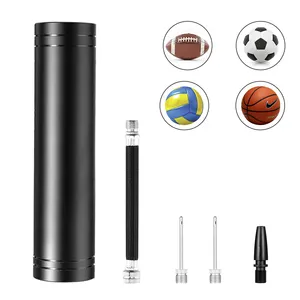 Newo热卖便携式迷你球泵足球充气自动电动快速球泵带针足球