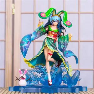 Figura de ação gk anime de 24cm, modelo de brinquedo para presentes, kimono xale 1/7