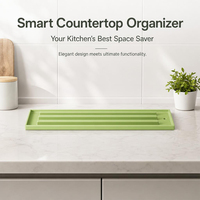 Support de couvercle de casserole en silicone résistant à la chaleur BEIZHUO, support multifonctionnel pour ustensiles de cuisine, support de couvercle de casserole pour cuisinière et comptoir