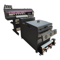 Impresora DTF de 600 mm para Transferencia de Calor en Tela para Camisetas, Impresora de Película PET con Tinta Blanca, Plotter DTF