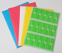Étiquettes autocollantes imperméables pour câbles, pour ordinateur et appareil photo, 30 pièces, feuille A4, adhésif puissant, personnalisable