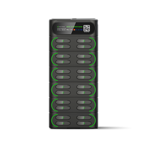 Station de charge commerciale empilable à 24 emplacements Banque d'énergie partagée Distributeur automatique de machines mobiles - Product Image 2