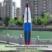 11 '/12'6''/14' planche à pagaie de surf gonflable tissée au carbone Double couche planche de surf planche à pagaie SUP course planche à pagaie