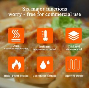 Machine de fabrication de produits céréaliers Machine de traitement de cuisson de boulettes Machine de friture de boulettes frites - Product Image 6