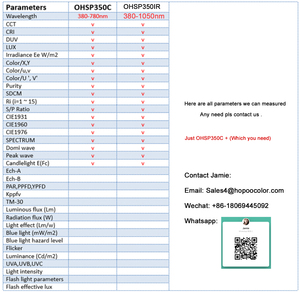 OHSP350IR 380-1050nm分光計irNir赤色光療法用波長テスト - Product Image 3