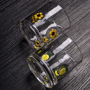 Großhandel handgemachte kunden spezifische Blase Kaltwasser kessel Erdbeer Ananas Weihnachten Wasser becher Saft gläser Trinkbecher - Product Image 3