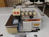 Machine à surjeter Siruba 700KT série à alimentation par le haut, vente chaude d'occasion, haute vitesse, bon prix pour 737/747/757