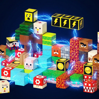 Bloques de Construcción Magnéticos Estilo Mario, Clásicos, Retro, Pixel Art 3D, DIY, Creativos, Práctica de Habilidades, Montessori, STEM, Aprendizaje
