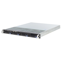 Server Penyimpanan Rak 1U yang Didukung oleh Server Penyimpanan Rak 1U dengan 4 Bay HDD 3.5/2.5 Inch