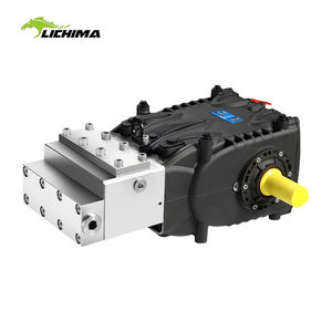 LICHIMA DFシリーズ 電動 600 <span class=keywords><strong>500</strong></span> 400 Bar 600Bar 冷水 三連プランジャーポンプ 高圧洗浄用 - Product Image 2