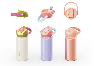 Bouteille d'eau en acier inoxydable 12/18/20 oz sans BPA, bouteille d'eau personnalisée avec logo, bouteille d'eau pour enfants pour la rentrée scolaire - Product Image 2