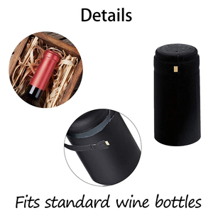 <span class=keywords><strong>Film</strong></span> thermorétractable en PVC en vrac de vente chaude pour bouteilles Capsule d'aluminium thermorétractable pour bouteille de vin Capsules rétractables en PVC - Product Image 2