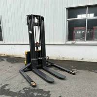 Gerbeur électrique compact hydraulique 1 tonne CE pour entrepôt d'usine de chaussures