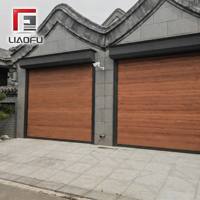 Porte à enroulement en aluminium Soft Motion pour villa, ultra-rapide avec photocellule de sécurité et arrêt d'urgence