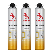 Mousse d'étanchéité en polyuréthane (PU) 750ml/500ml - Mousse expansive en spray pour le remplissage de joints et l'isolation - Qualité professionnelle
