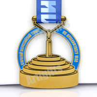 Zhongshan arteigfts fabricant personnalisé moulé sous pression médaillon de course en métal, trophée et médailles de sport