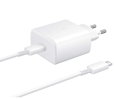 Cargador blanco de 25W