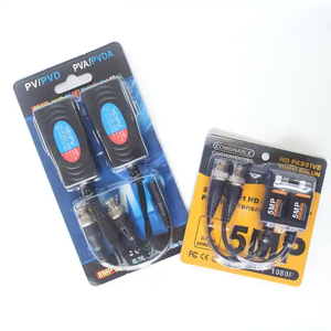 3MP 5MP 8MP CCTV Video Balun RJ45 thu phát BNC/DC nam 4K HD Video Balun 4-Pair 1-Pair - Product Image 1
