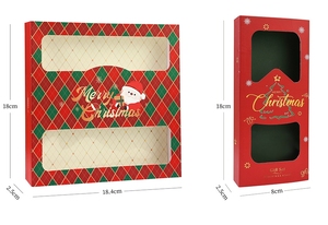 Giáng sinh phim hoạt hình thép không gỉ muỗng và nĩa thiết lập mới lạ thiết kế hiện đại với gương đánh bóng kim loại thiết lập dao kéo với Hộp quà tặng - Product Image 6