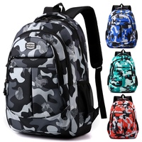 Sac à dos tendance pour collégiens, grande capacité, élégant, imperméable, en polyester, avec fermeture éclair, motif dessin animé, pour garçons et filles