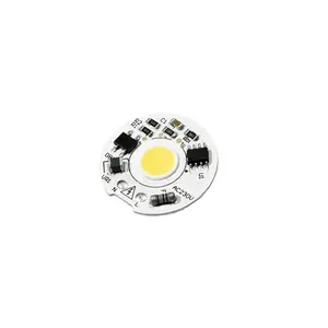 高PF 0.95 29 * 1.0mmドライバレスcob led ac dobモジュール110v 220v 3W 10W 80/90Ra 100LM/W白色ダウンライトトラックライト用