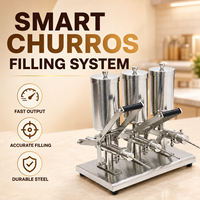 Machine à churros avec logo personnalisé, fabrication OEM, en acier inoxydable
