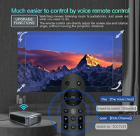 Projecteur de cinéma maison LED X1 Android 9.0 Full HD 8K 1080P, petit projecteur de bureau, prix d'usine original