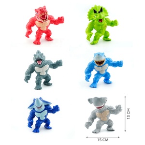 Offre Spéciale Doux Extensible Squeeze Jouet Monstre Jouet EPS Mousse Perles Rempli <span class=keywords><strong>Anti</strong></span> <span class=keywords><strong>Stress</strong></span> Stretch Chiffres Requin Dinosaure Monstres TPR Jouet - Product Image 2