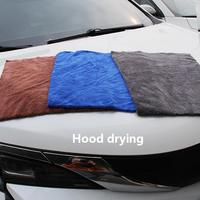 Serviette de lavage et séchage pour voiture en microfibre polaire sans bords, haute densité 400 GSM, séchage rapide, absorption extrême, ultra douce, pour detailing professionnel