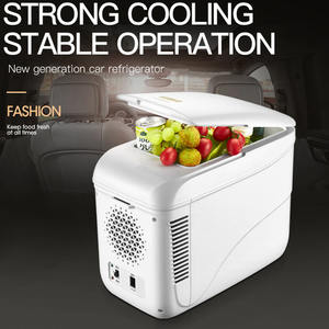 9リットル スマート小型ミニポータブル12V電源 キャンプ用電気自動車冷凍庫クーラー冷蔵庫 温度調節機能付き - Product Image 4