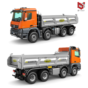 Camión Volquete Hidráulico <span class=keywords><strong>RC</strong></span> Profesional Huina Kabolite K3367 (<span class=keywords><strong>8X8</strong></span>) 1/14 con Control Remoto de 50M, 2 Canales, Listo para Usar en Interiores y Exteriores - Product Image 5