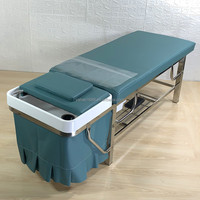 Chaise de lavage de cheveux simple pour salon de coiffure, mobilier de salon, lit de lavage de cheveux, lit de shampooing