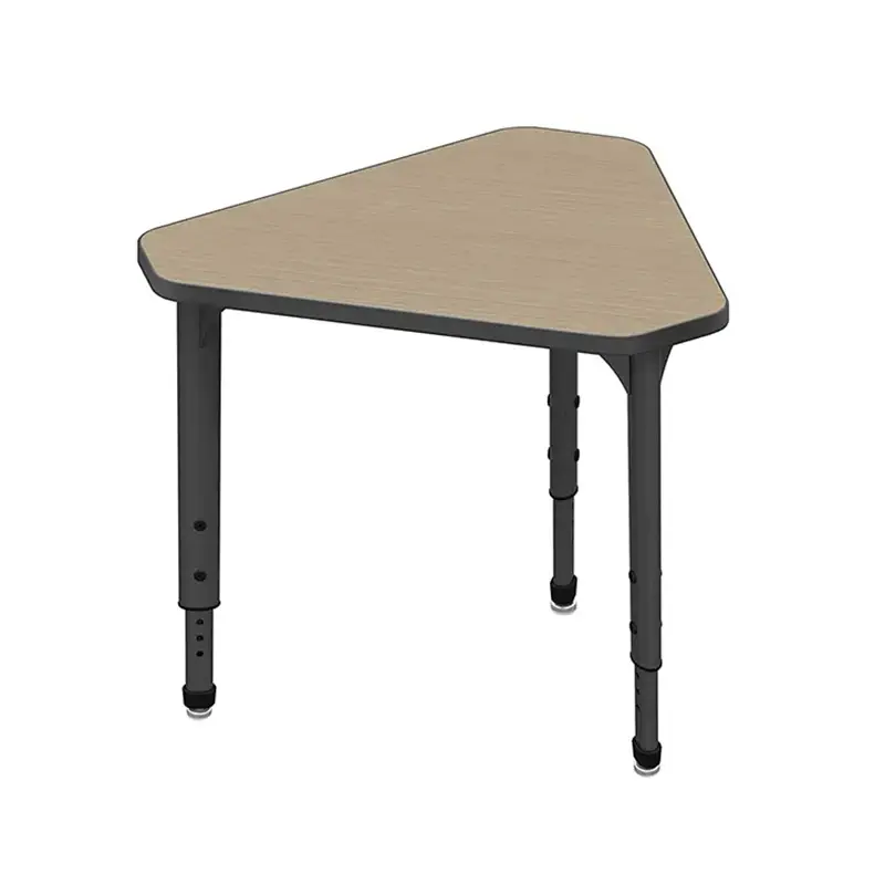 Mesa ajustável com suporte para sala de aula Mesa ajustável de altura projetada de forma inteligente barata