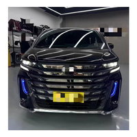 Nouveau Design petit Kit de carrosserie pour To_yota Vellfire série 40 Modellista Modification extérieure pièces chromées jupe latérale à lèvre avant arrière