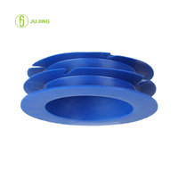 Vente Flash : Bouchon d'extrémité de tuyau LDPE JJGF280 1219,2 mm (48 po) bleu, couleur personnalisée pour la protection des tuyaux pendant le transport