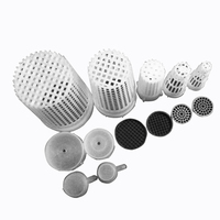 Filtre à eau en plastique de qualité alimentaire OEM, panier filtrant spécial pour compteur d'eau, accessoires d'alimentation en eau avec autres accessoires de précision, fabriqué en Chine