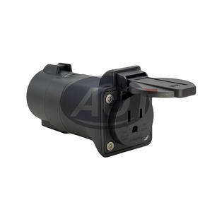 محول شحن جديد للسيارات الكهربائية من AOTAI، موصل أنثى ثلاثي الأطراف إلى منفذ J1772 بقدرة 3.5/7 كيلوواط وجهد 220-240 فولت - Product Image 3