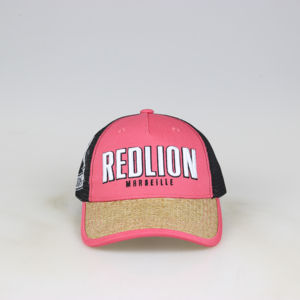 <span class=keywords><strong>Lion</strong></span> topi bordir huruf depan Trucker, dengan kain jala topi 5 Panel untuk olahraga luar ruangan kasual perjalanan - Product Image 1