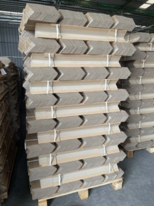 Sức đề kháng cao tái chế giấy kraft góc cạnh góc các tông cạnh bảo vệ hàng hóa bảo vệ edgeboard l-hình dạng giấy góc hạt - Product Image 3