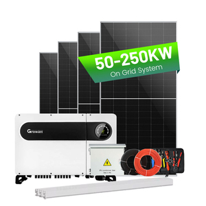 Sistema di Energia Solare Commerciale Jingsun 50kw 100kw 150kw 200kw 250kw Tutto in Uno Sistema Fotovoltaico On-Grid - Product Image 1
