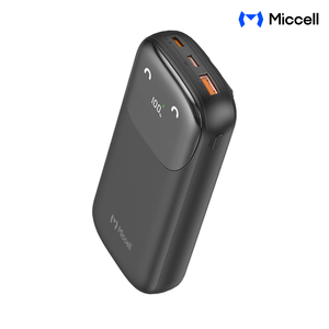 Batería Externa Miccell de <span class=keywords><strong>10000mAh</strong></span>, 35W PD, Carga Rápida, Cables Integrados, Pantalla LED, Impermeable, Li-Polymer - Product Image 6