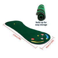Tapis de golf de haute qualité tapis de golf putting green pour mettre la pratique portable