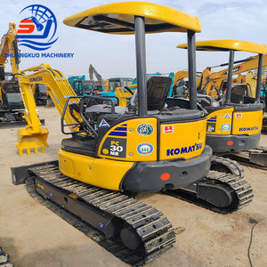 ญี่ปุ่นนำเข้ารถขุดขนาดเล็ก โคมัตสึ PC30 PC30MR-2 PC30MR-3 น้ำหนัก 3 ตัน สำหรับขาย รถขุดโคมัตสึ PC30 มือสอง - Product Image 1