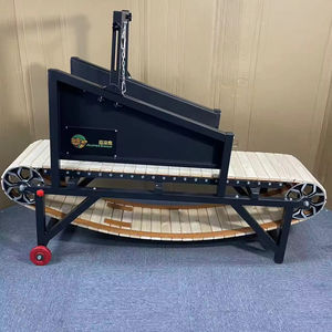 Alta calidad aluminio madera perro suave correr Slatmill perro Fitness entrenamiento máquina cinta de correr con freno - Product Image 2
