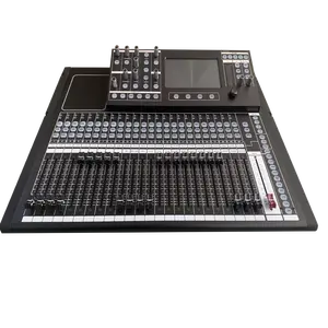 TX-24新しいプロフェッショナルオーディオミキサーGIGDJサウンドシステムDSPミキサーAES IN OUTALPS電動フェーダーデジタルライブミキサーコンソール