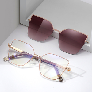 MS 85003 Lunettes à la mode Femme TR90 + Monture de lunettes en métal <span class=keywords><strong>Lentille</strong></span> anti-lumière bleue Lunettes optiques <span class=keywords><strong>pour</strong></span> Dropshipping - Product Image 2