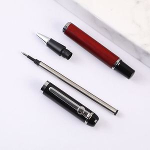 Bolígrafo de Regalo Publicitario Retro Creativo, Bolígrafo de Gel de Madera Maciza con Tacto Pesado, Diseño Orb Sandalwood Metal, Logotipo Impreso para Promociones - Product Image 4