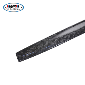 Nouveau carbone forgé pour Tesla modèle 3 garniture intérieure Console centrale tableau de bord panneau couverture autocollant - Product Image 4